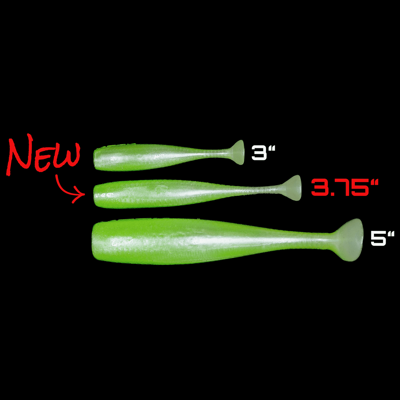 3.75" Paddle Tail